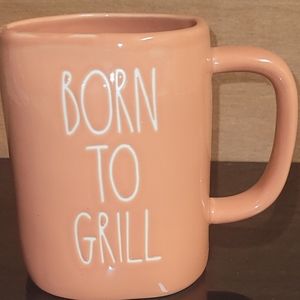 Coffee mug " born to grill'